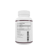 Wiseceutical Elderberry Supplement back view with nutritional information