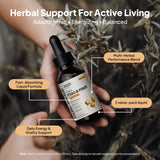 Wish Fusion Maca Root Liquid Drops two bottles side by side
