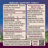WishGarden Elderberry Liquid Tincture 227g bottle with cap