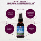 WishGarden Emotional Ally Herbal Tincture ingredients list