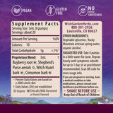 WishGarden Flow Stopper bottle with ingredients list