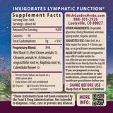 WishGarden Lymph Mover Liquid Herbal Extract bottle with label