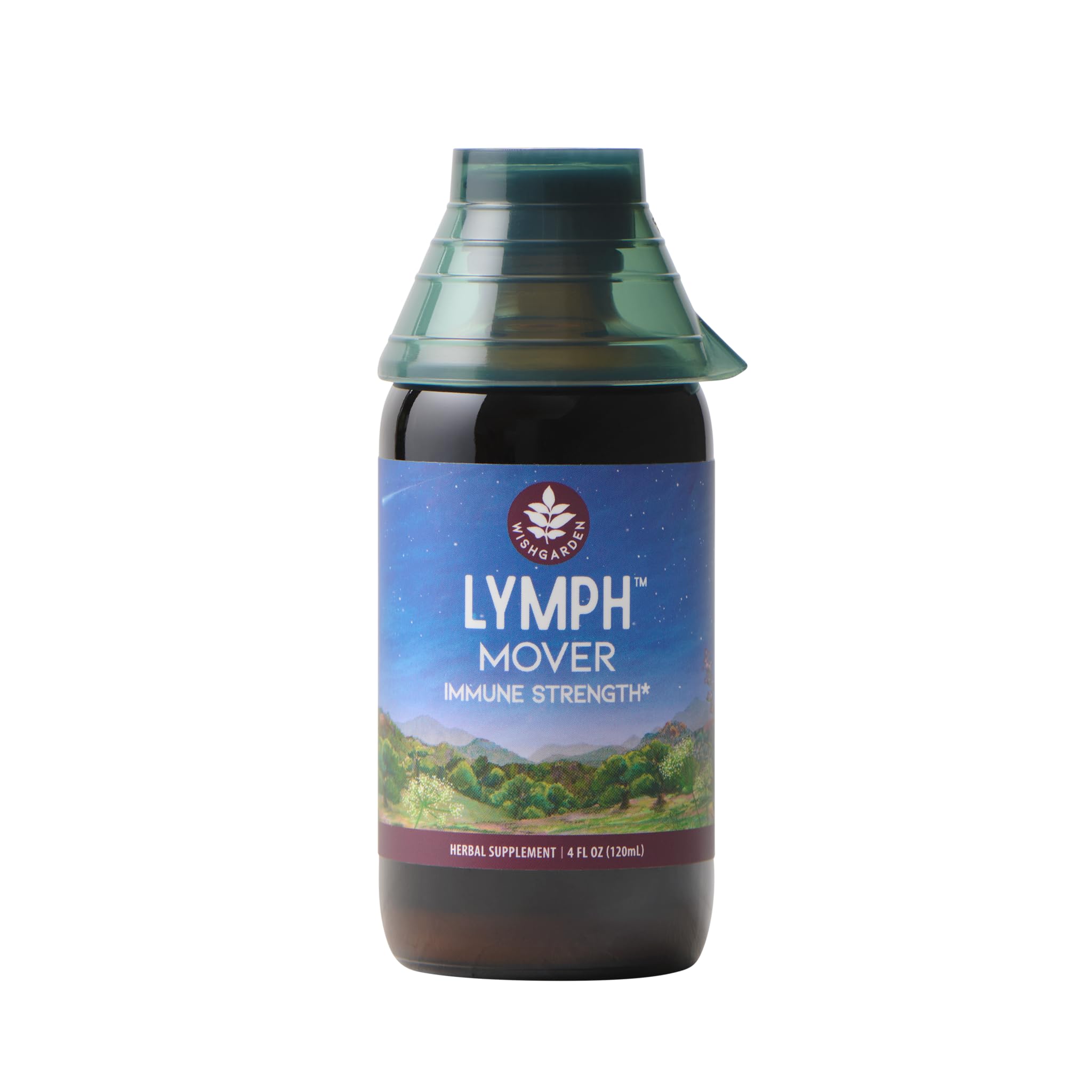 WishGarden Lymph Mover Liquid Herbal Extract front view