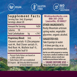 WishGarden Respiratory Strength Echinacea liquid supplement side view