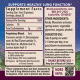 WishGarden Respiratory Strength liquid supplement side view