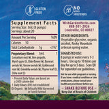 WishGarden Serious V-Fighter Liquid Herbal Supplement bottle side view