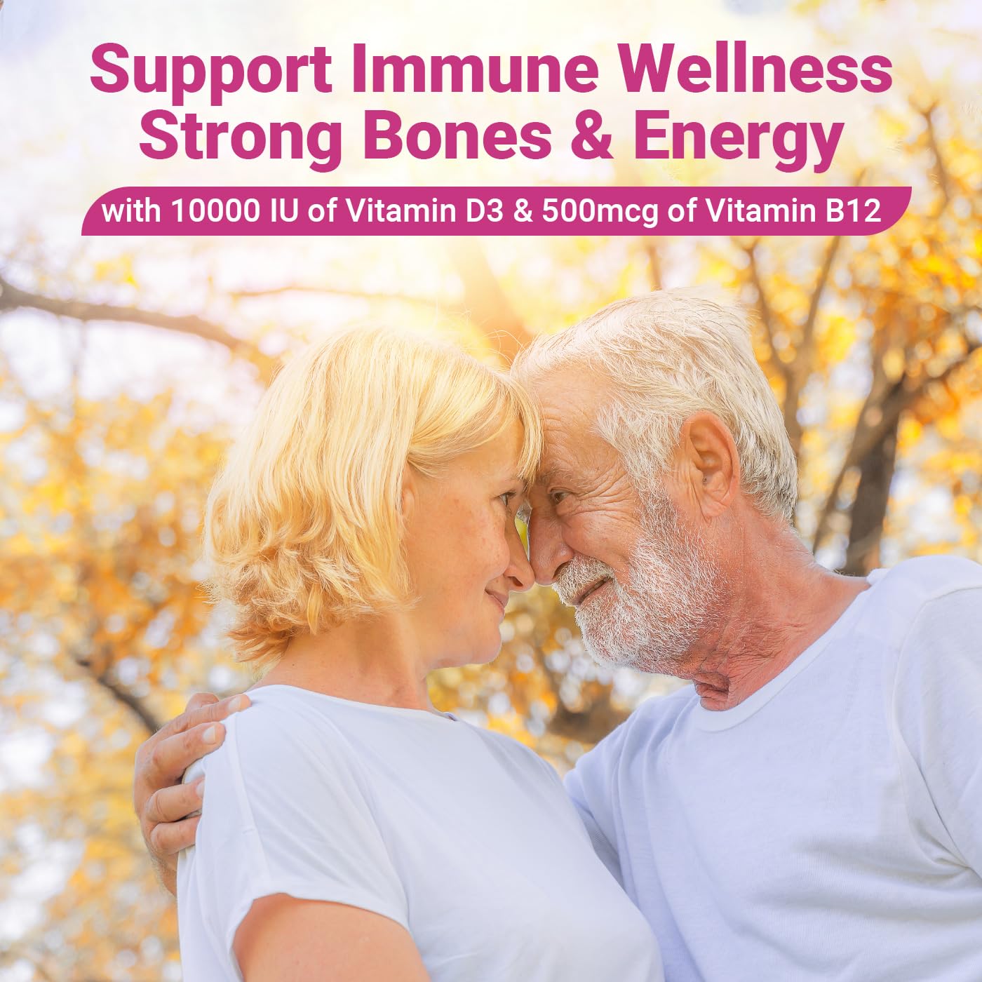 Wiszeen Methyl B12 & Vitamin D Gummies close-up