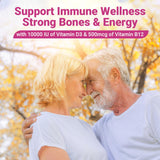 Wiszeen Methyl B12 & Vitamin D Gummies close-up