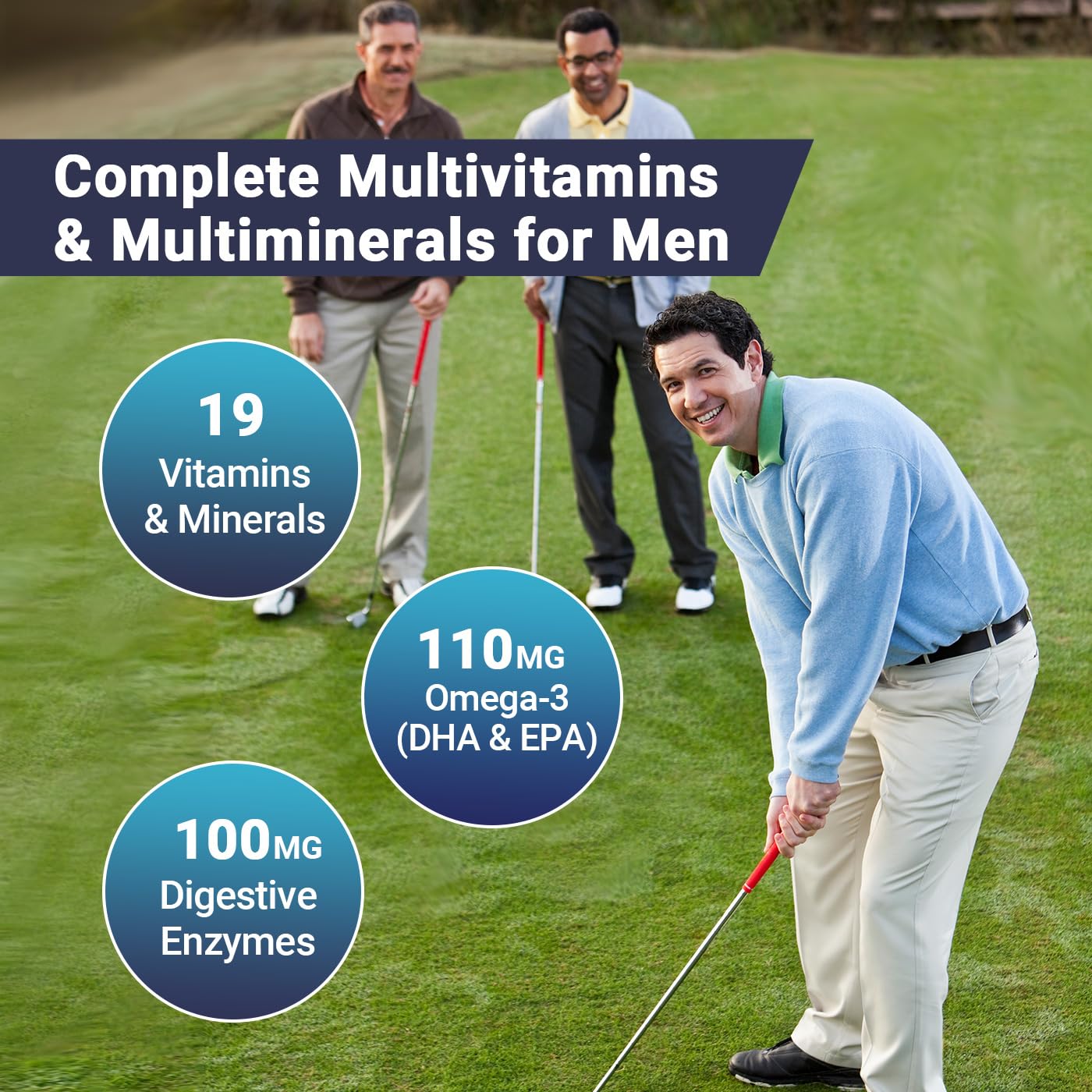 Wiszeen Multivitamins for Men ingredients list