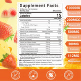 Wiszeen Vitamin D3 K2 Gummies nutritional information