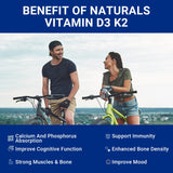 Wiszeen Vitamin D3 K2 Gummies nutritional information label