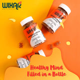 WIXAR NATURALS Ashwagandha Gummies on a wooden table