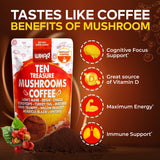 WIXAR NATURALS Mushroom Coffee Blend ingredients close-up