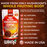 WIXAR NATURALS Mushroom Coffee Blend lifestyle scene