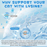 WLCTJIAYOU L-Lysine Drops with cat food