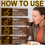WLCTJIAYOU Mushroom Coffee cup with beverage