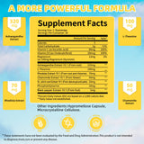 Wllbdloig Cortisol Gummies bottle with blueberry flavour label