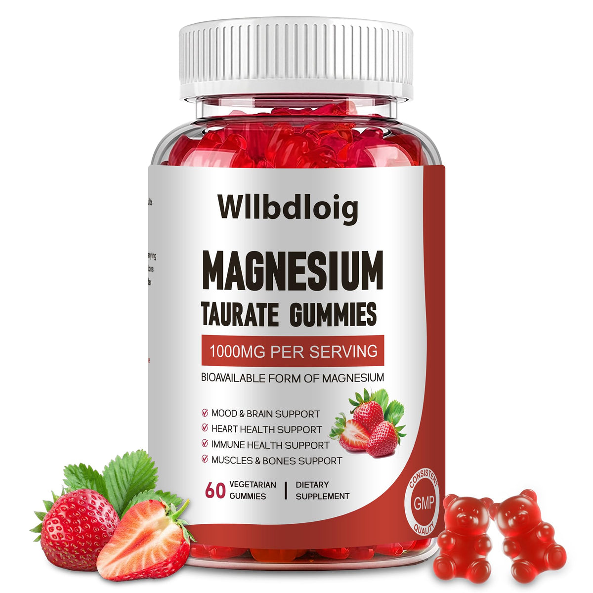 Wllbdloig Gummies front view with packaging