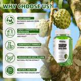 Wllbdloig Soursop Graviola Gummies packaging with nutritional information