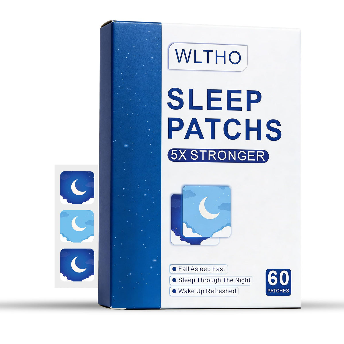 WLTHO Extra Strength Sleep Patches 60ct front view