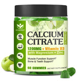 WOGORGT Calcium Citrate Gummies front view with apple flavour