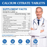 WOGORGT Calcium Citrate Tablets showing round shape