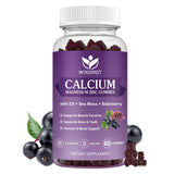 WOGORGT Calcium Magnesium Zinc Gummies front view