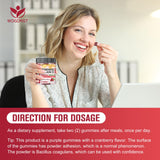 WOGORGT Feminine Balance Gummies lifestyle scene with woman