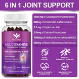 WOGORGT Glucosamine Chondroitin Gummies with dosage instructions