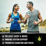 WOGORGT Hemp Oil Omega 3-6-9 Supplement bottle side view