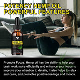WOGORGT Hemp Oil Omega 3-6-9 Supplement in packaging