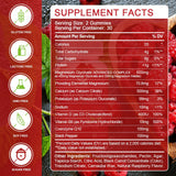 WOGORGT Magnesium Glycinate Gummies 400mg bottle with cap