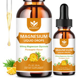 WOGORGT Magnesium Glycinate Liquid Drops 800mg front view