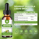 WOGORGT Soursop Liquid Drops bottle side view