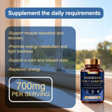 WOJJ Magnesium Supplement capsules close-up