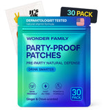 WONDER FAMILY Drinking use Patches pack front view with design details