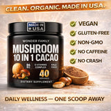 WONDER FAMILY Mushroom Coffee Powder 100g lifestyle scene