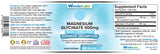 Wonder Laboratories Magnesium Glycinate 500mg Supplement packaging
