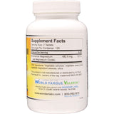 Wonder Laboratories Magnesium Oxide 483mg Supplement side view