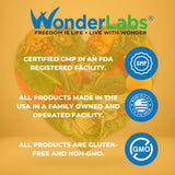 Wonder Laboratories Magnesium Oxide 483mg Supplement with measuring spoon