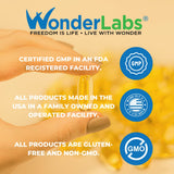 Wonder Laboratories Omega-3 Fish Oil 550mg bottle on a table