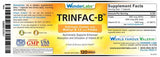 Wonder Laboratories TRINFAC-B Vitamin B12 1000 mcg supplement capsule close-up