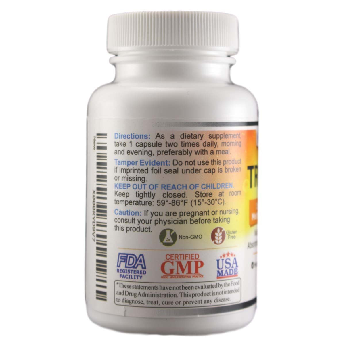 Wonder Laboratories TRINFAC-B Vitamin B12 1000 mcg supplement ingredients list