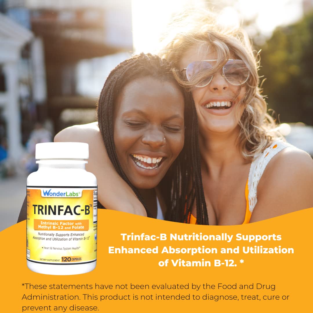 Wonder Laboratories TRINFAC-B Vitamin B12 1000 mcg supplement packaging