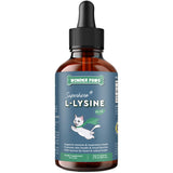 WONDER PAWS L-Lysine liquid drops bottle front view