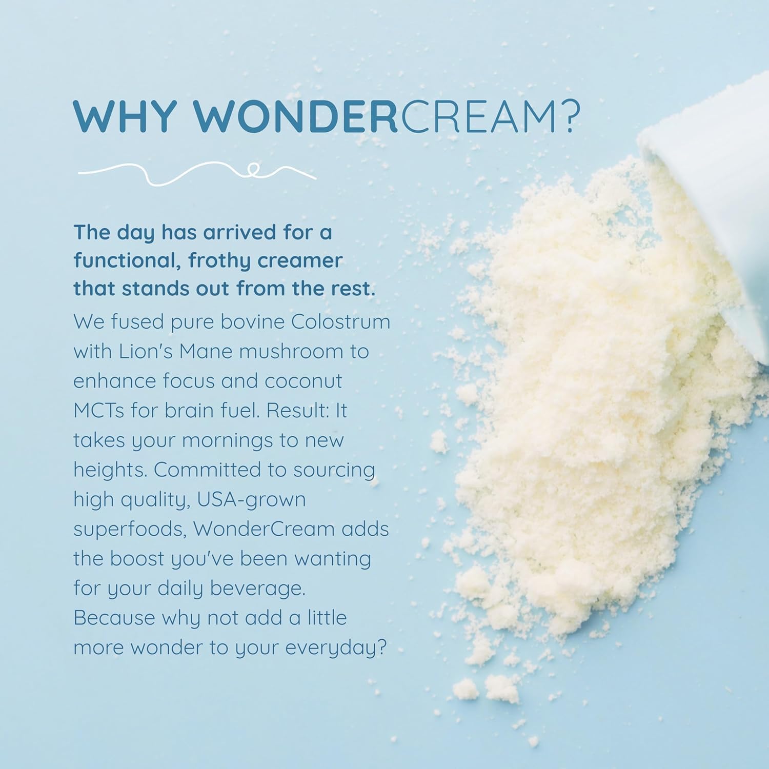 WONDERCOW WonderCream Coffee Creamer scoop