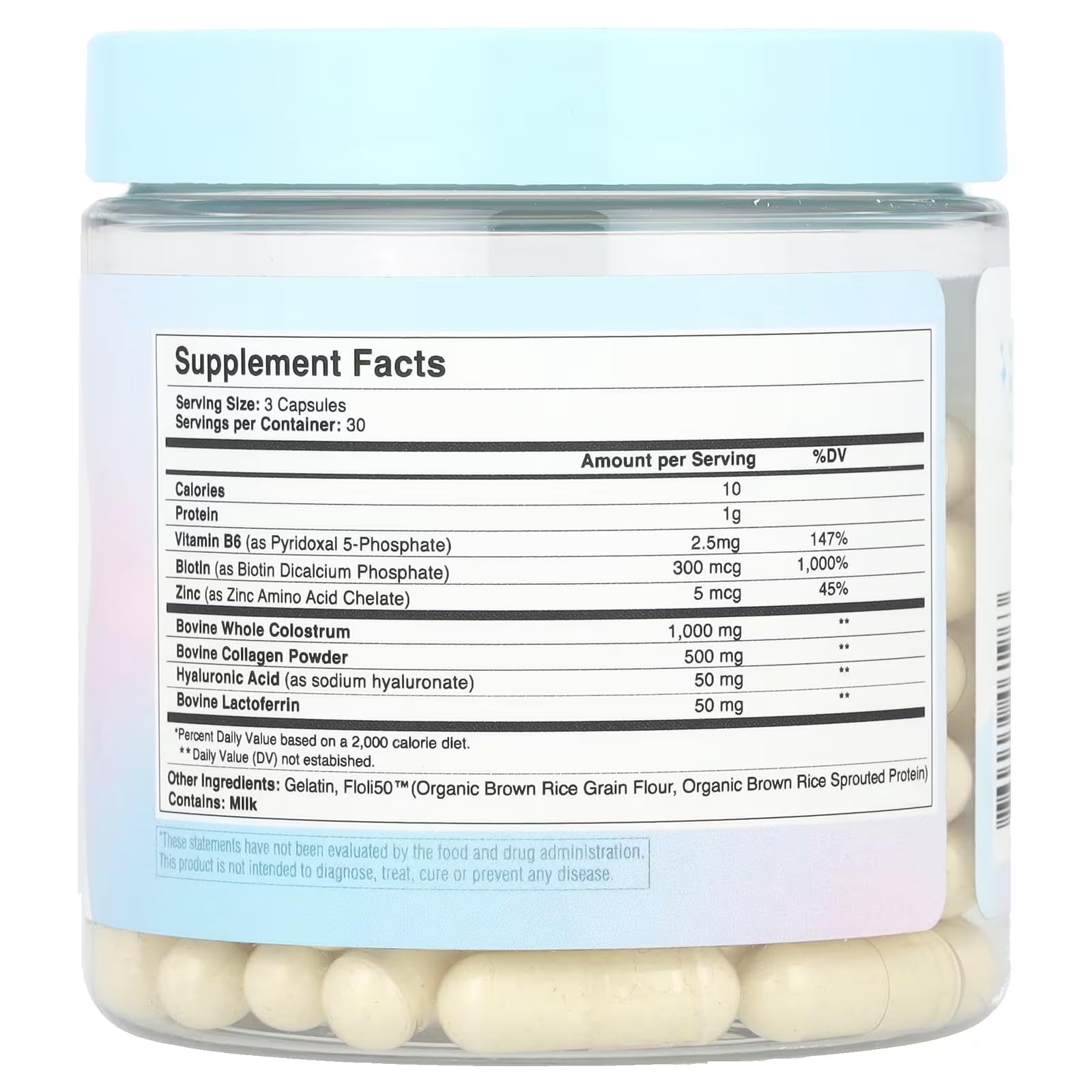 WONDERCOW WonderGlow Biotin Supplement usage instructions