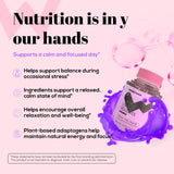 Wondermoon Cortisol Gummies with ingredients list