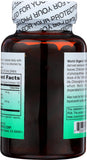 World Organic Chlorophyll 100 mg capsule bottle side view