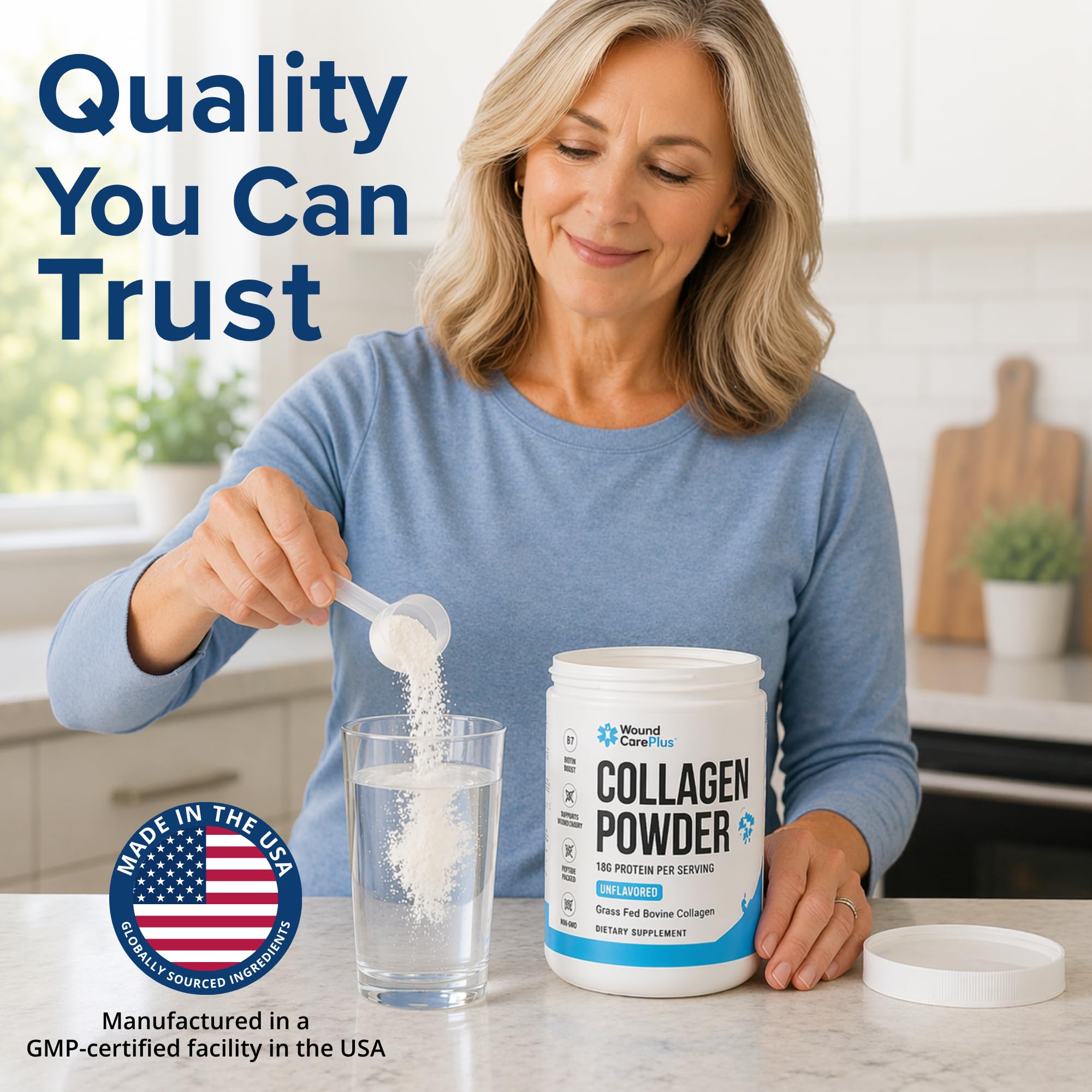 WOUND CAREPLUS Collagen Powder nutritional information